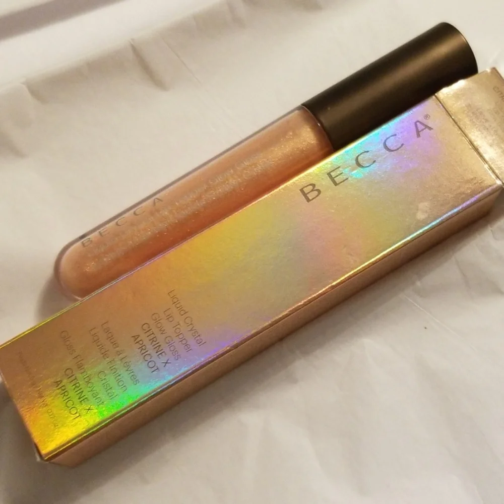 4/25 bundle item. Becca Liquid Lip Topper in Citrine & Apricot